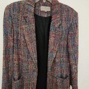 Vintage Earl Rutenberg Multicolor Tweed Blazer